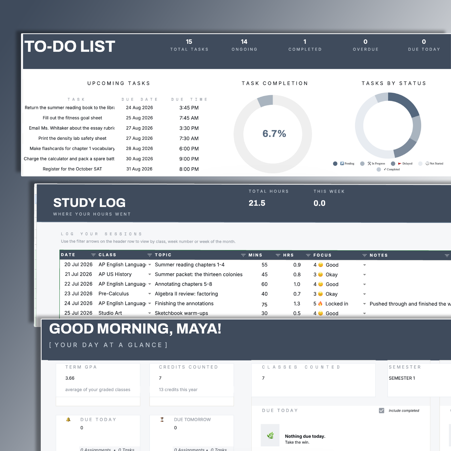 Study Planner